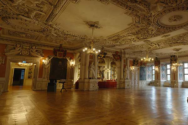 Saal Schloss Friedenstein Gotha Thüringen