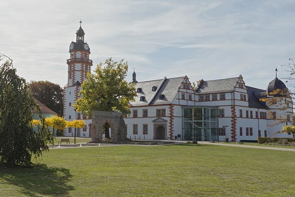 Aussenansicht Schloss Ehrenstein Thüringen